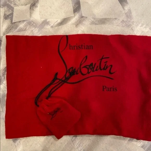 Christian Louboutin Peep Toe Slingback Heels-37.5 - Picture 8 of 9